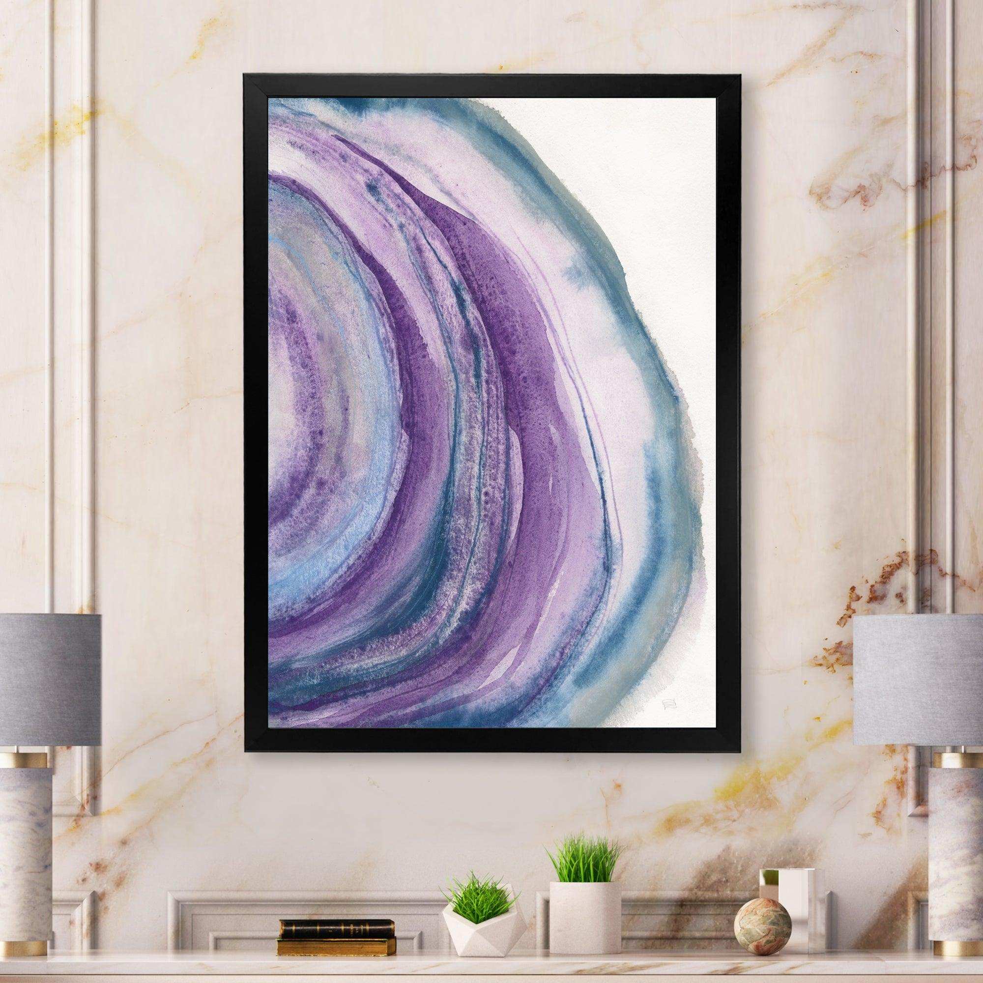 Watercolor Geode I
