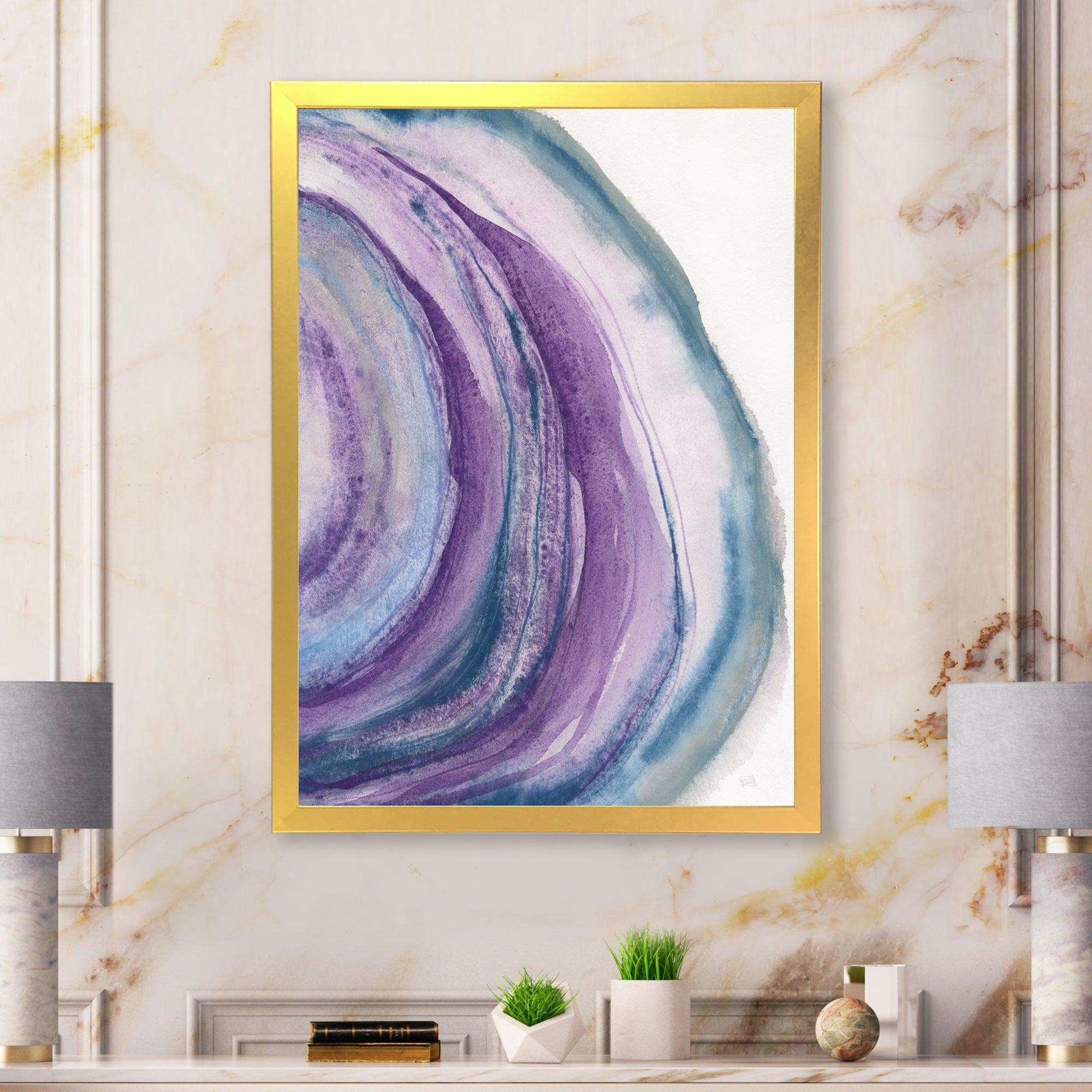 Watercolor Geode I