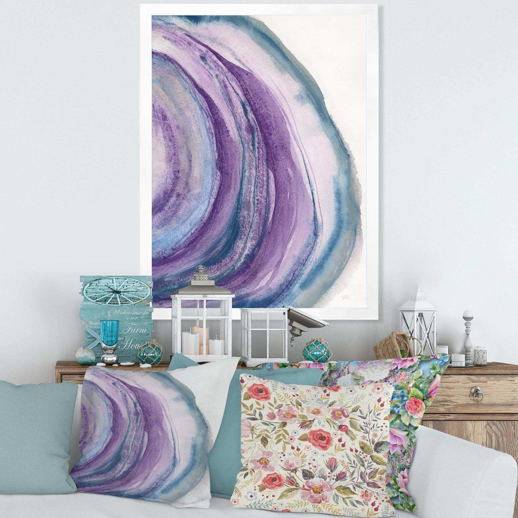 Watercolor Geode I