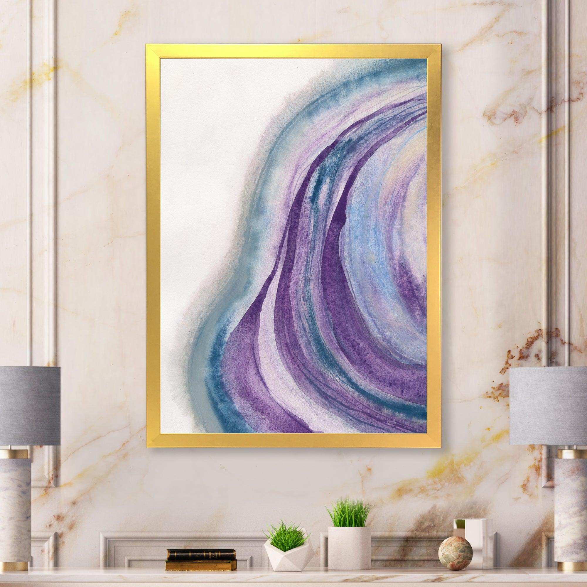 Watercolor Geode II