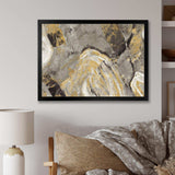 Painted Gold Stone