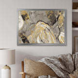 Painted Gold Stone