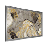 Painted Gold Stone
