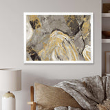 Painted Gold Stone