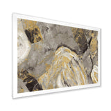 Painted Gold Stone