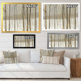 Forest in Winter Gold