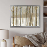 Forest in Winter Gold