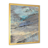 Rock Teal Panel I