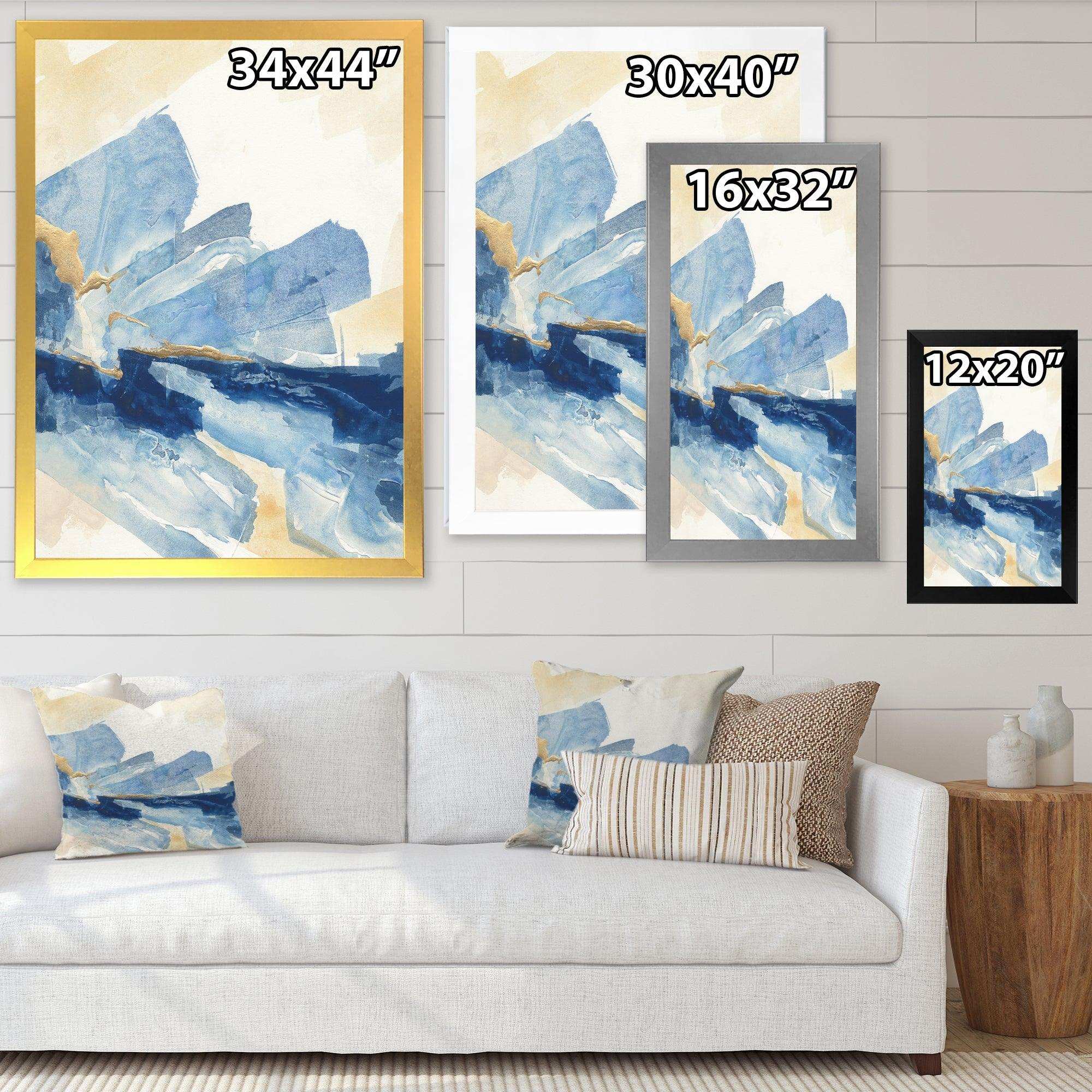 Metallic Gold Indigo I