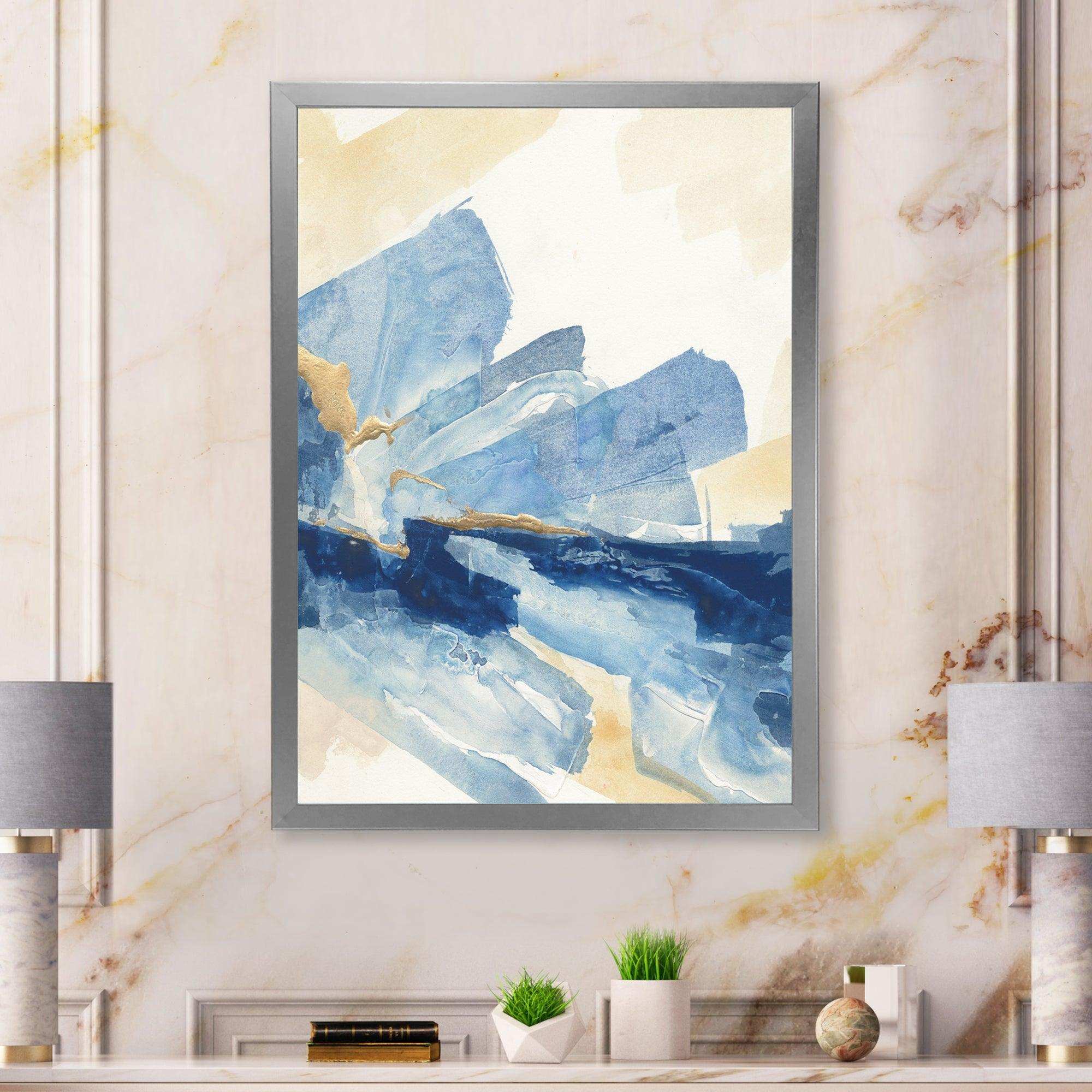 Metallic Gold Indigo I