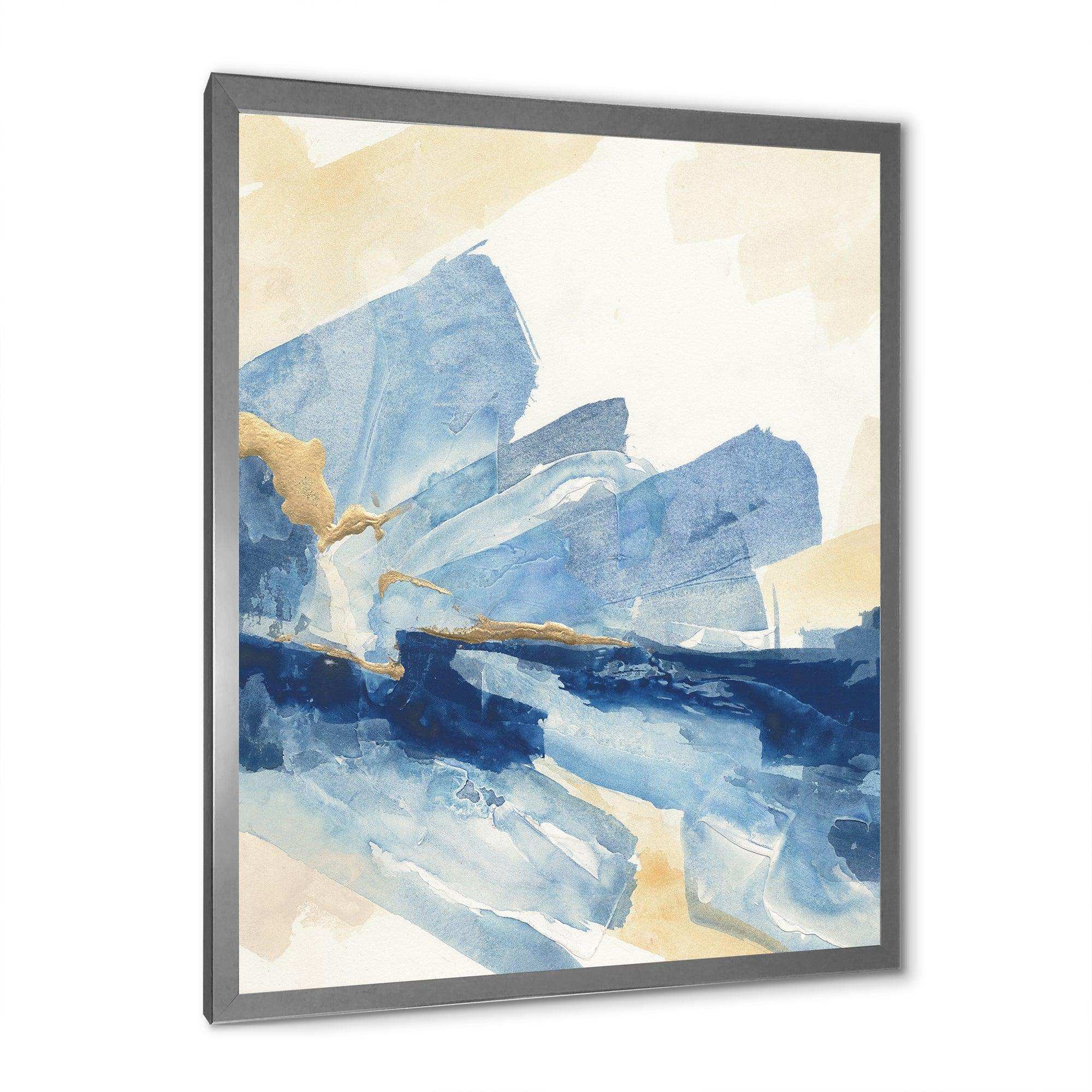 Metallic Gold Indigo I