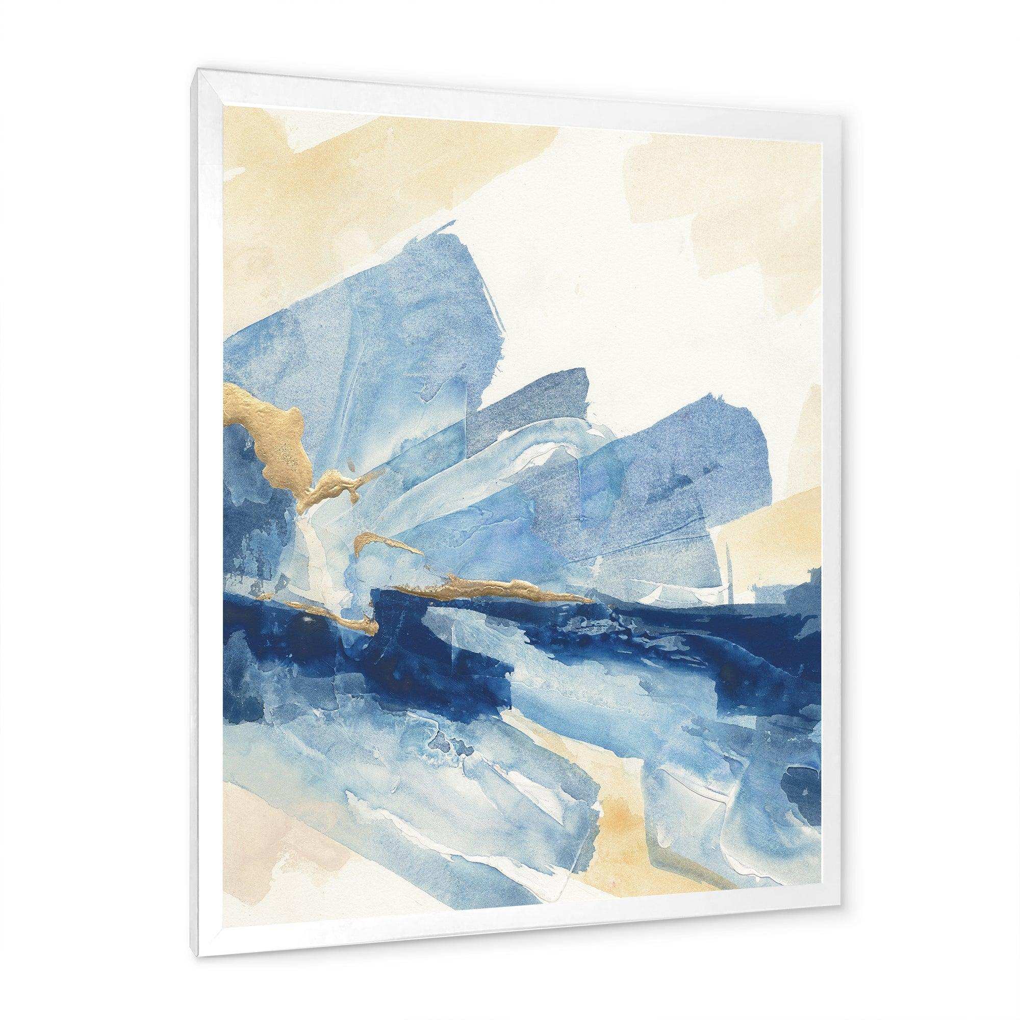 Metallic Gold Indigo I