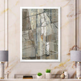 Grey Silver Geometric Composition