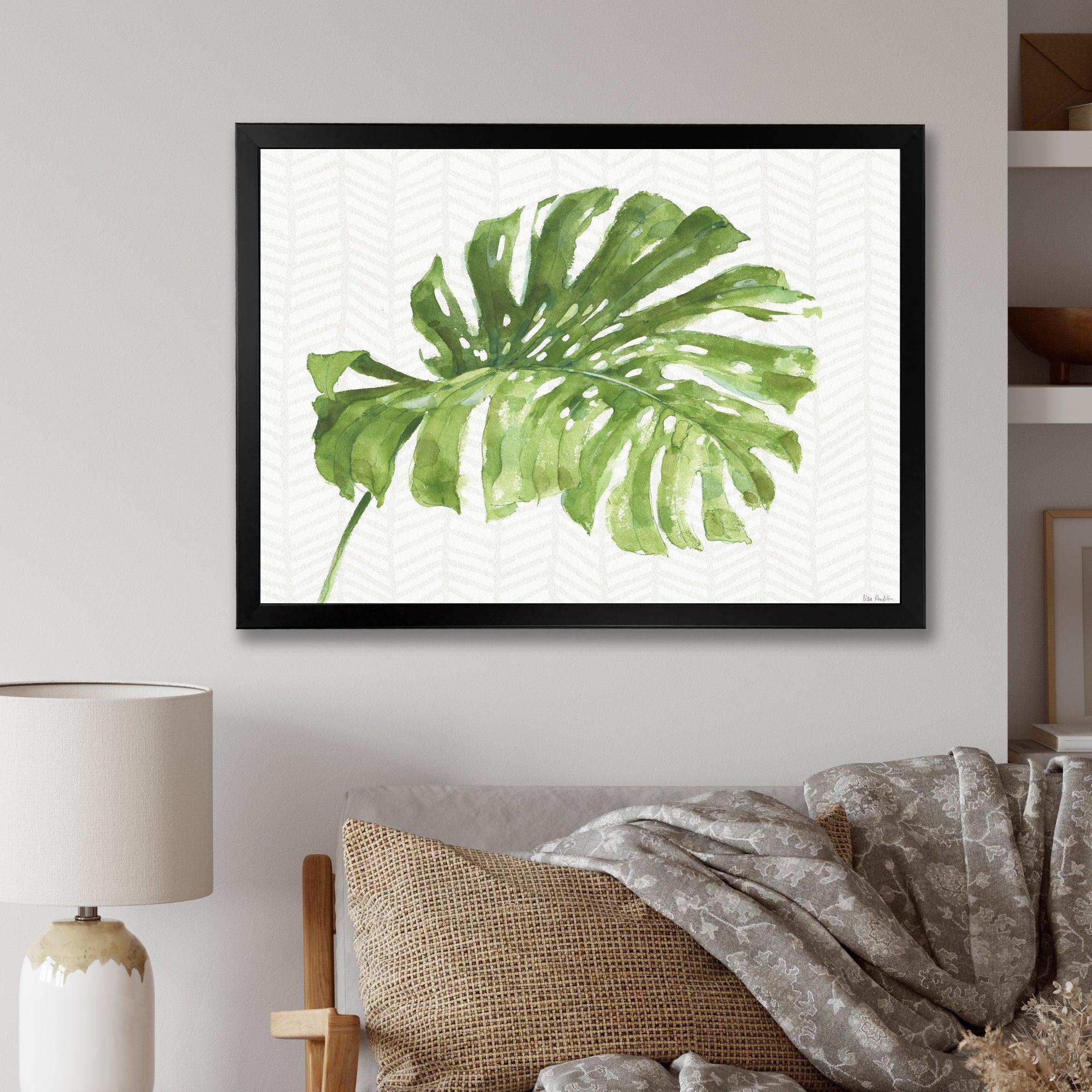 Mixed Botanical Green Leaves V