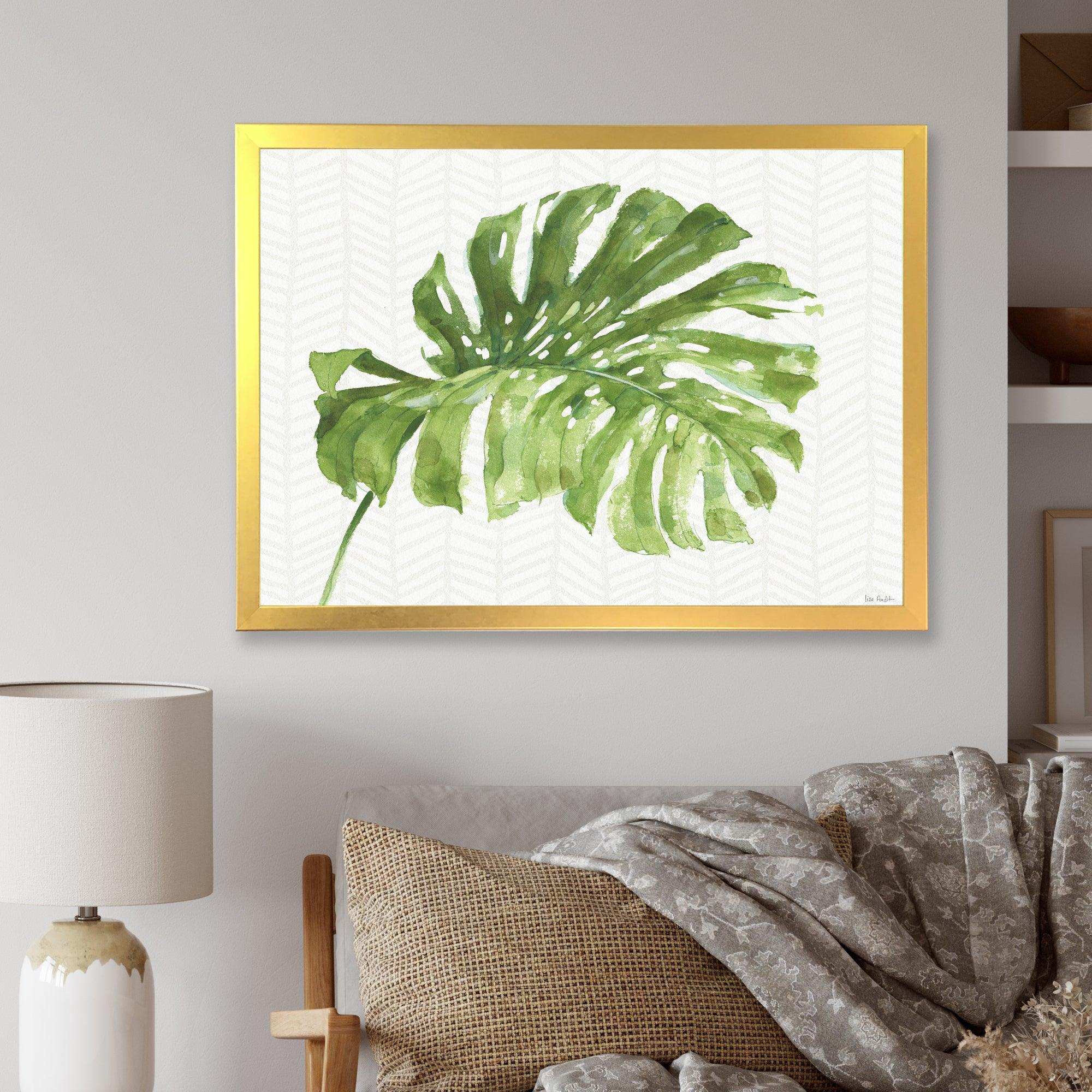 Mixed Botanical Green Leaves V