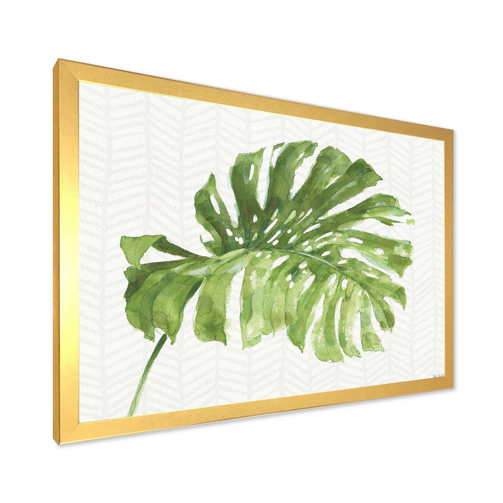 Mixed Botanical Green Leaves V