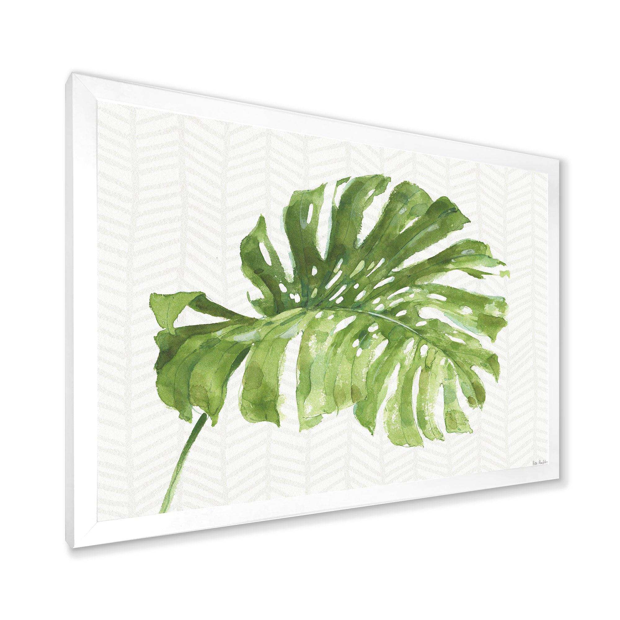 Mixed Botanical Green Leaves V