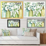 Mixed Botanical Green Leaves I0