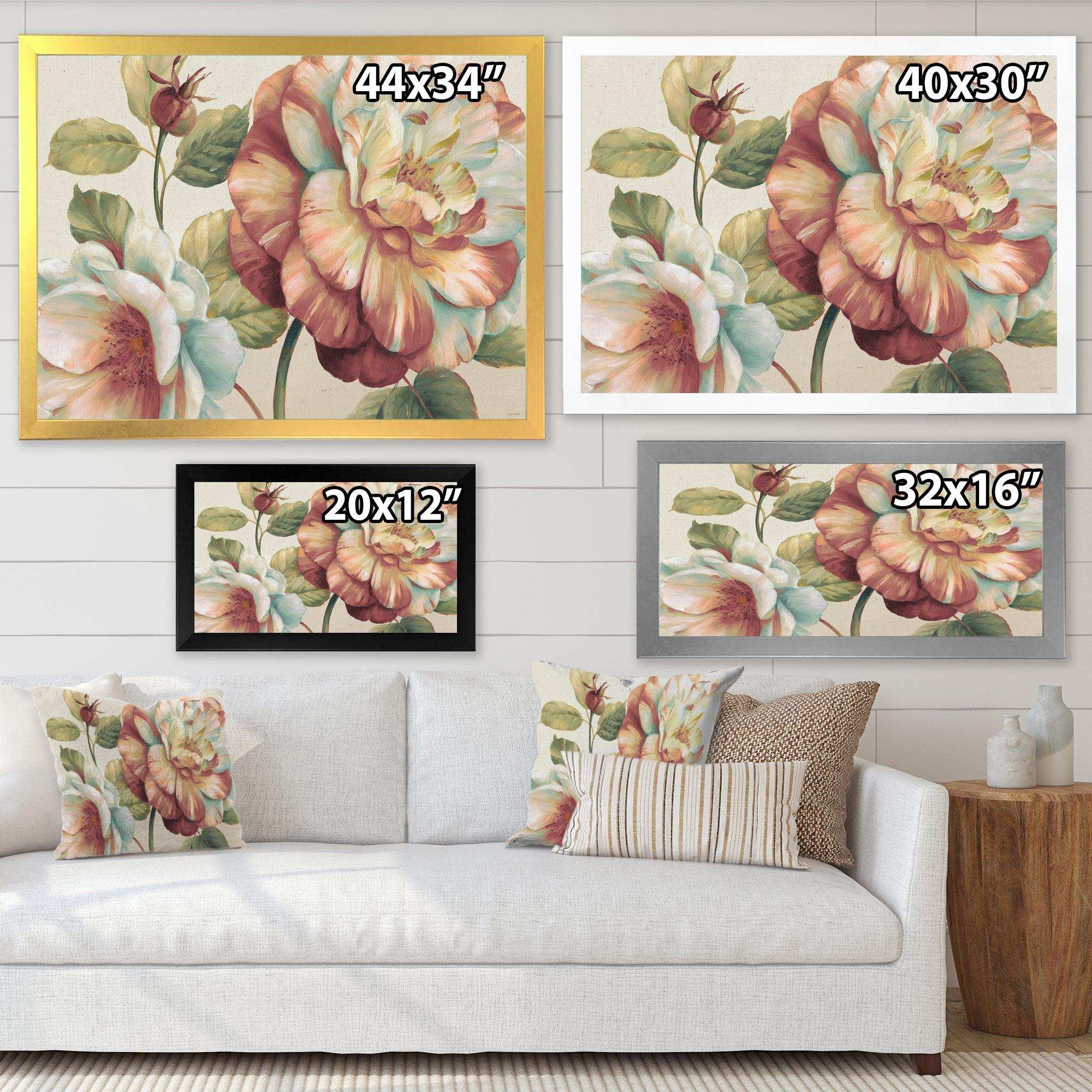 Romantic Dark Rose Blossing Flowers