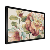 Romantic Dark Rose Blossing Flowers