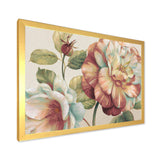 Romantic Dark Rose Blossing Flowers