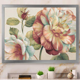 Romantic Dark Rose Blossing Flowers