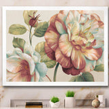 Romantic Dark Rose Blossing Flowers