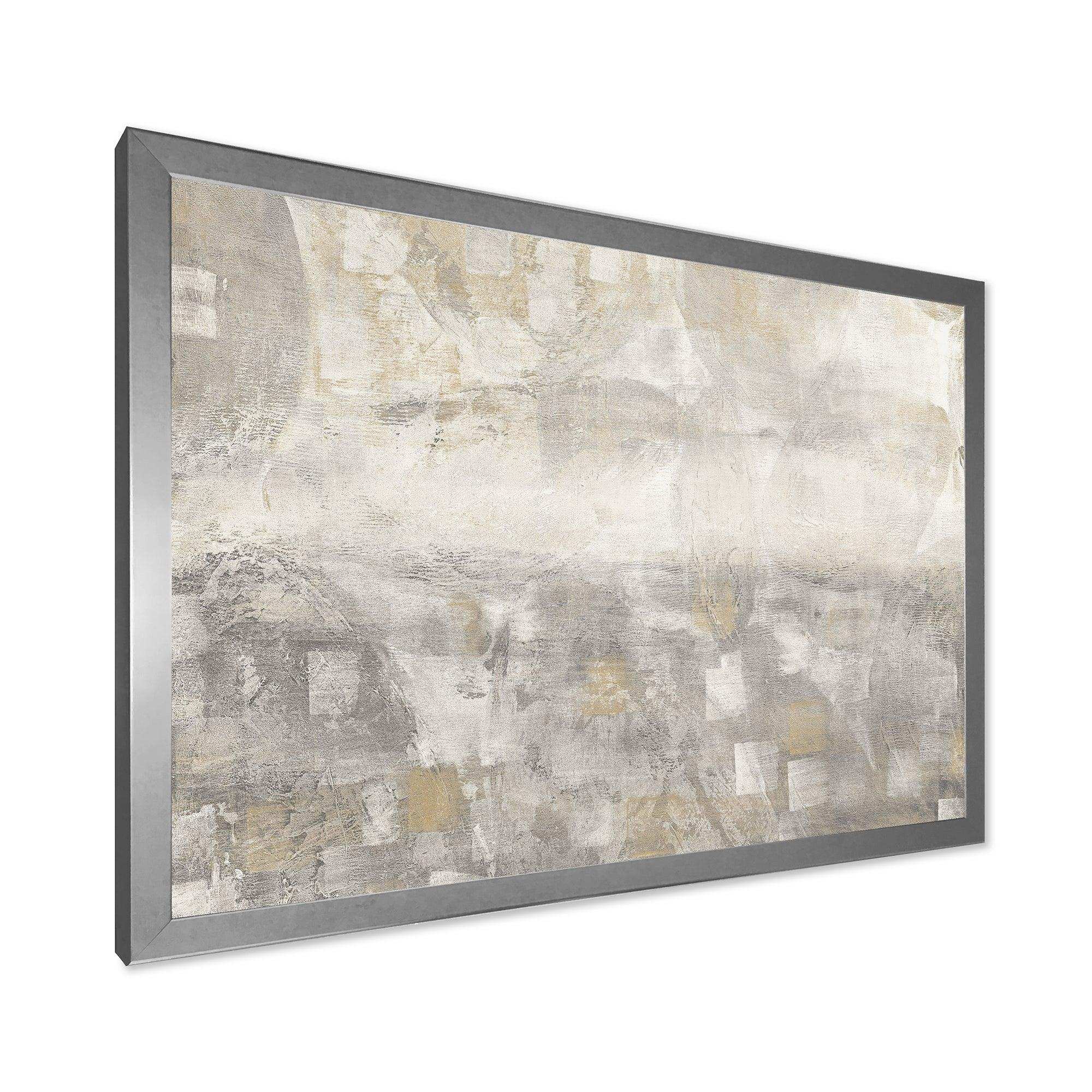 Gray Abstract Watercolor