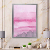 Pink Abstract Watercolor