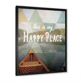 Lake House Happy Quote