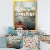 Lake House Happy Quote