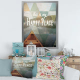 Lake House Happy Quote