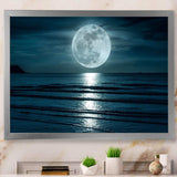 Super Moon Over The Sea I