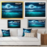 Romantic Moon Over Deep Blue Sea II