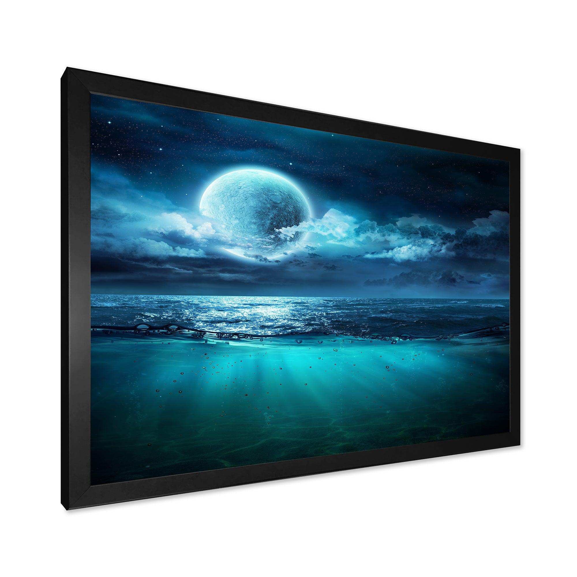 Romantic Moon Over Deep Blue Sea II