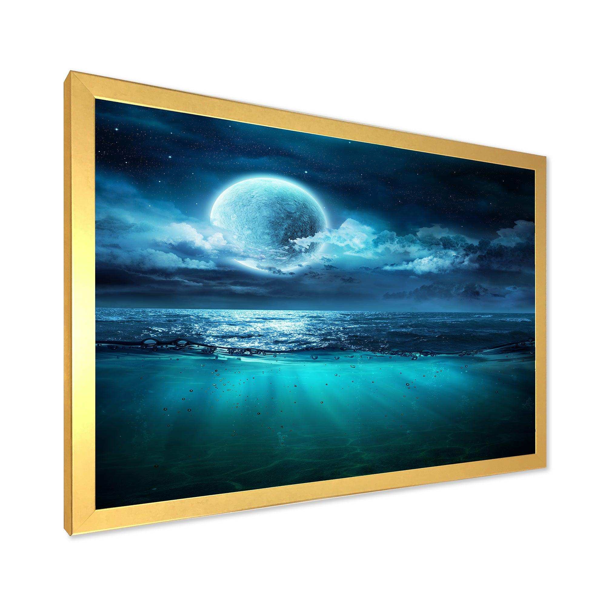 Romantic Moon Over Deep Blue Sea II