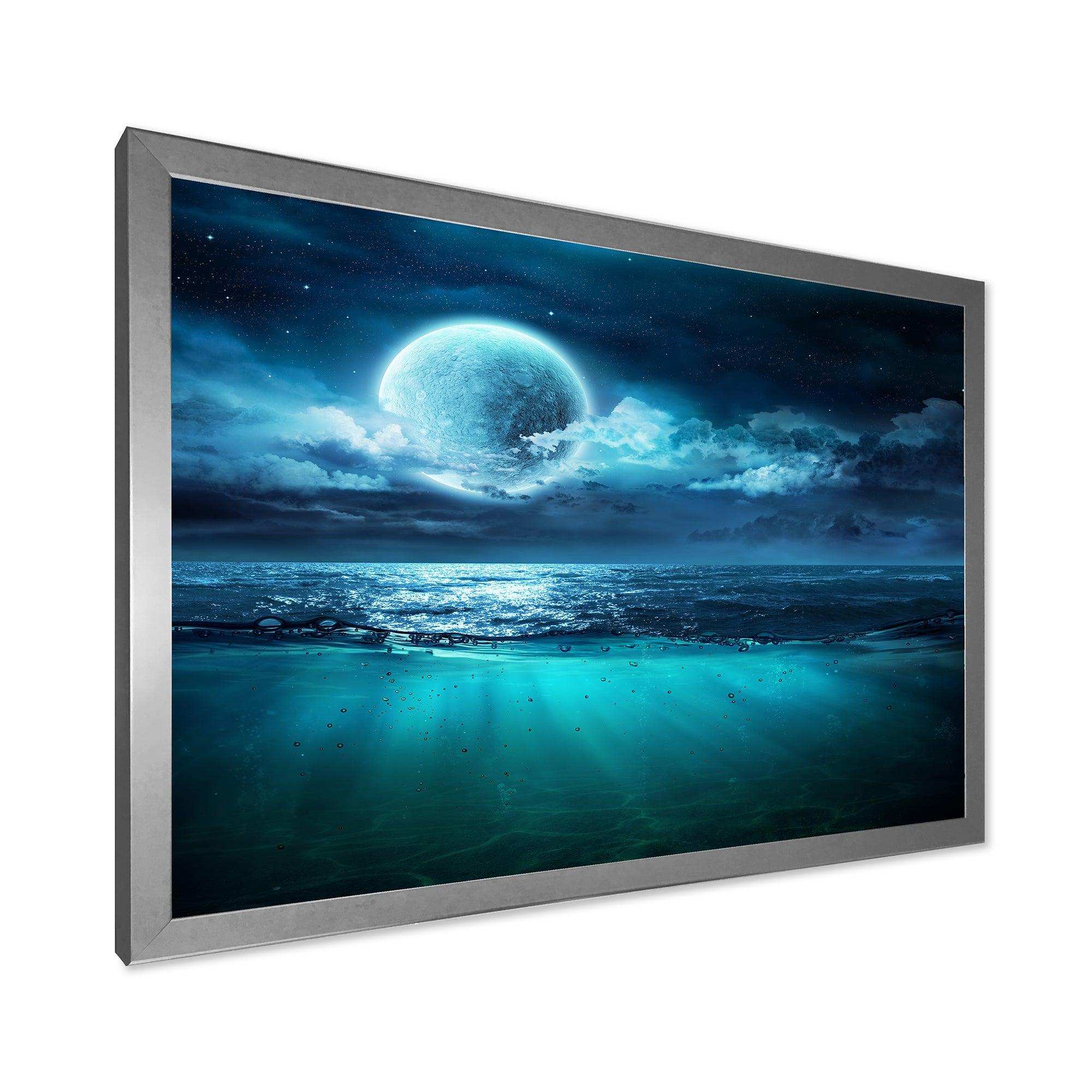 Romantic Moon Over Deep Blue Sea II