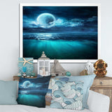 Romantic Moon Over Deep Blue Sea II