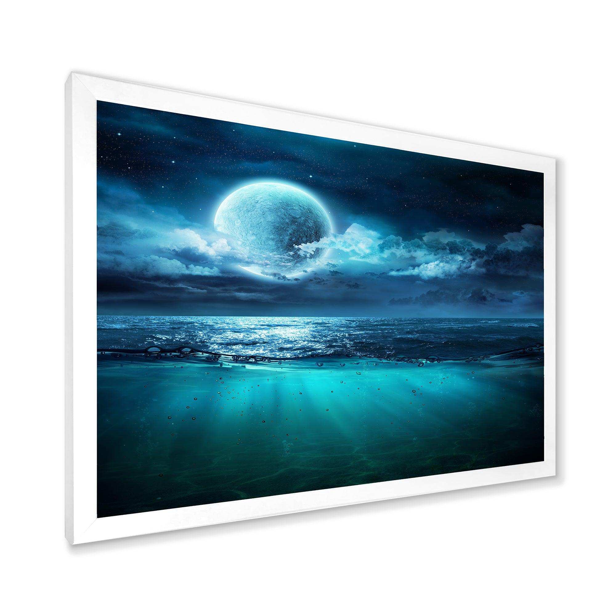 Romantic Moon Over Deep Blue Sea II