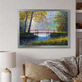 Morning Sunlight and The Awakening Spring Forest