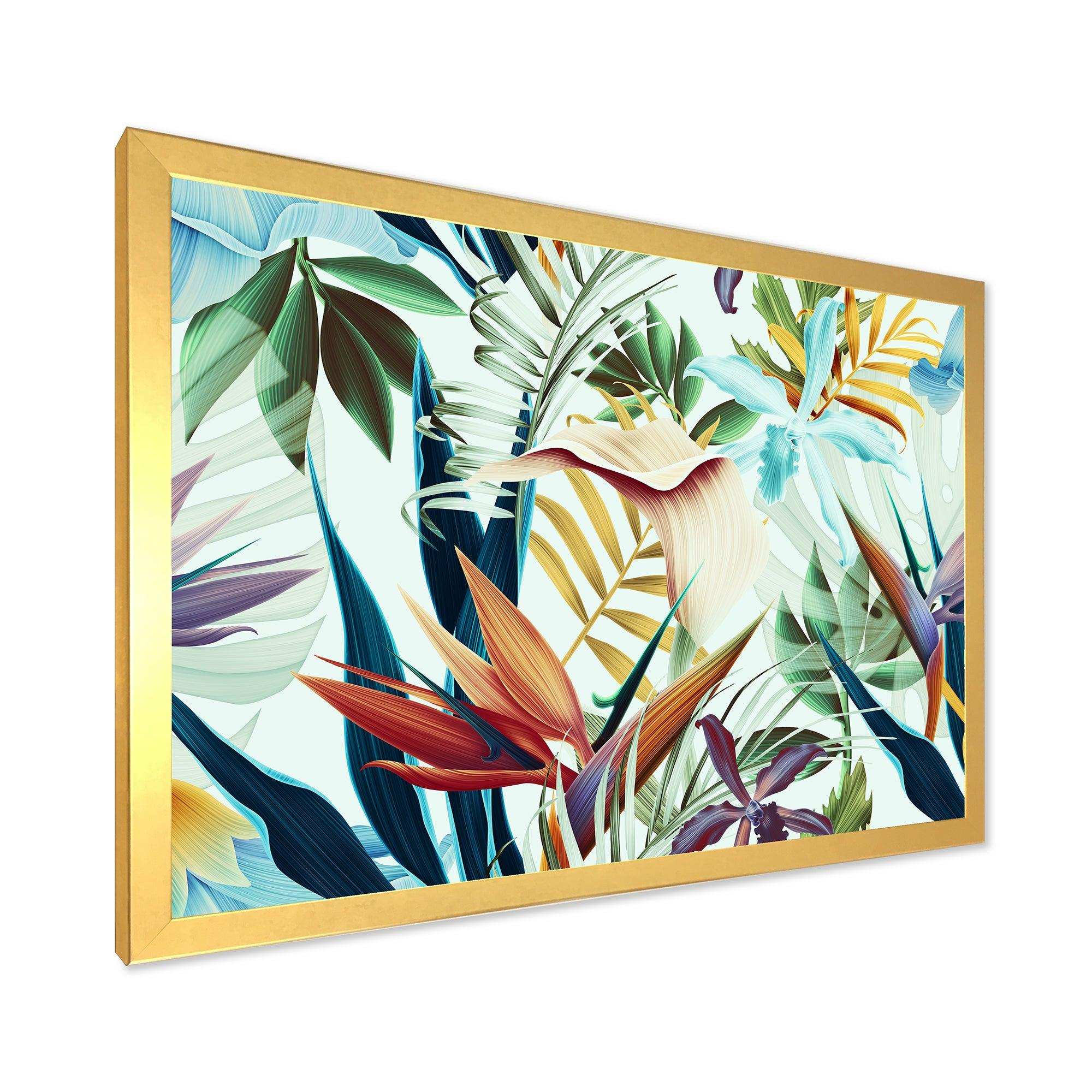 Tropical VIntage Flowers I