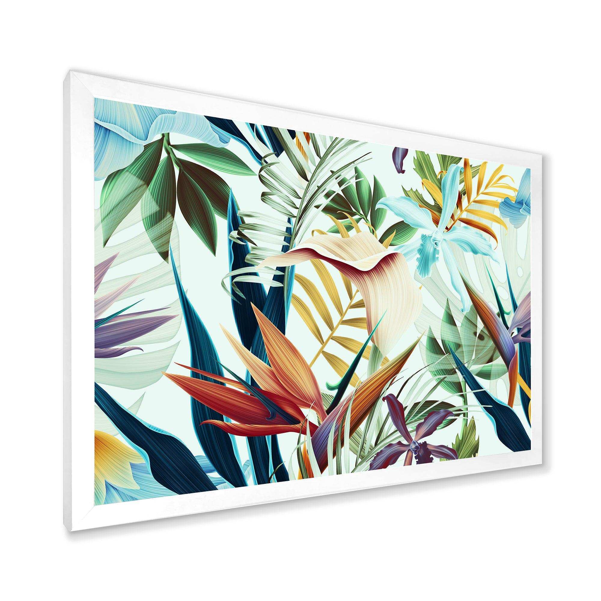 Tropical VIntage Flowers I