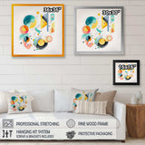 Multi-Color Circular Abstract I