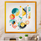 Multi-Color Circular Abstract I