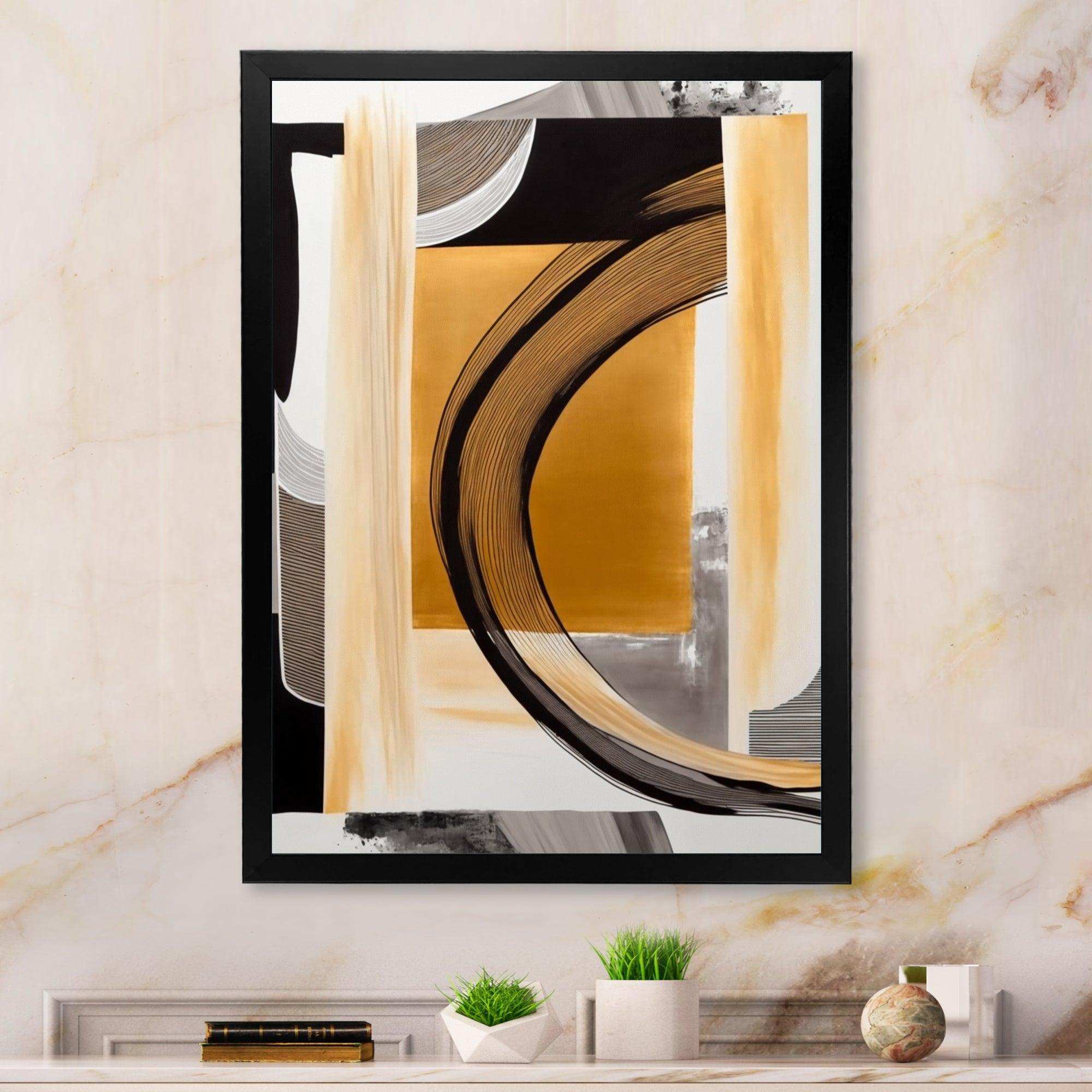 Glam Art Deco Abstract III