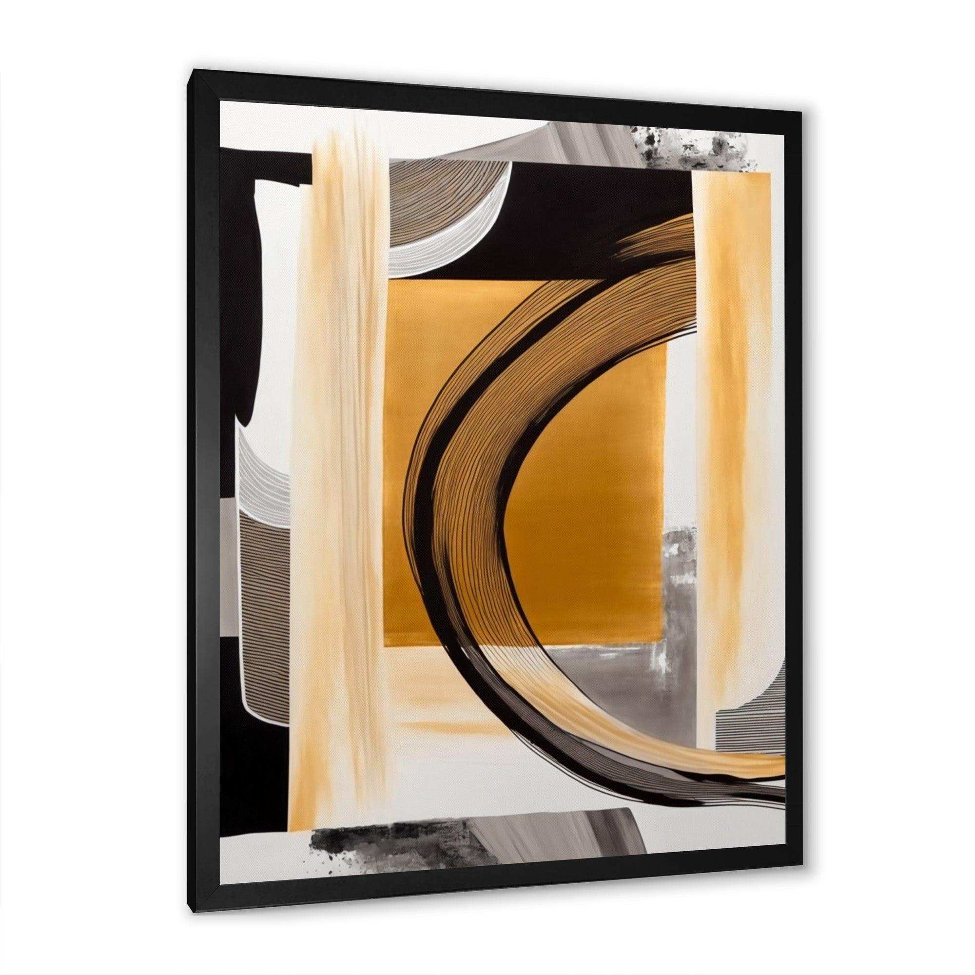 Glam Art Deco Abstract III