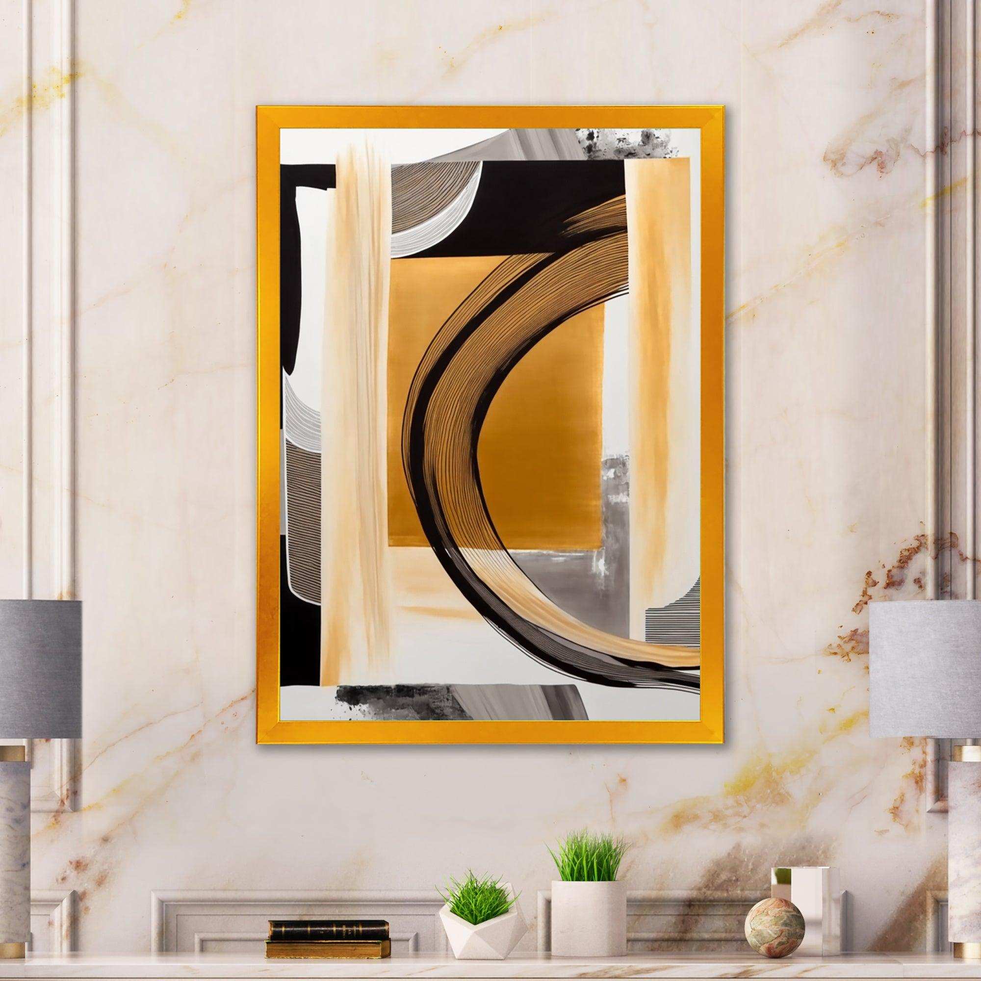 Glam Art Deco Abstract III