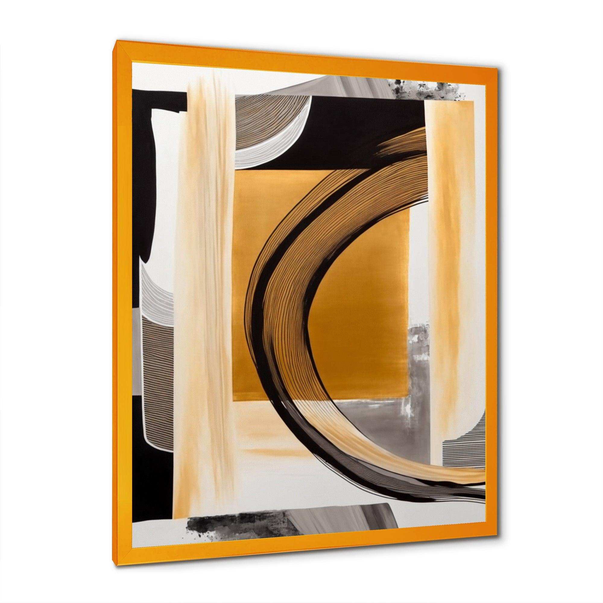 Glam Art Deco Abstract III