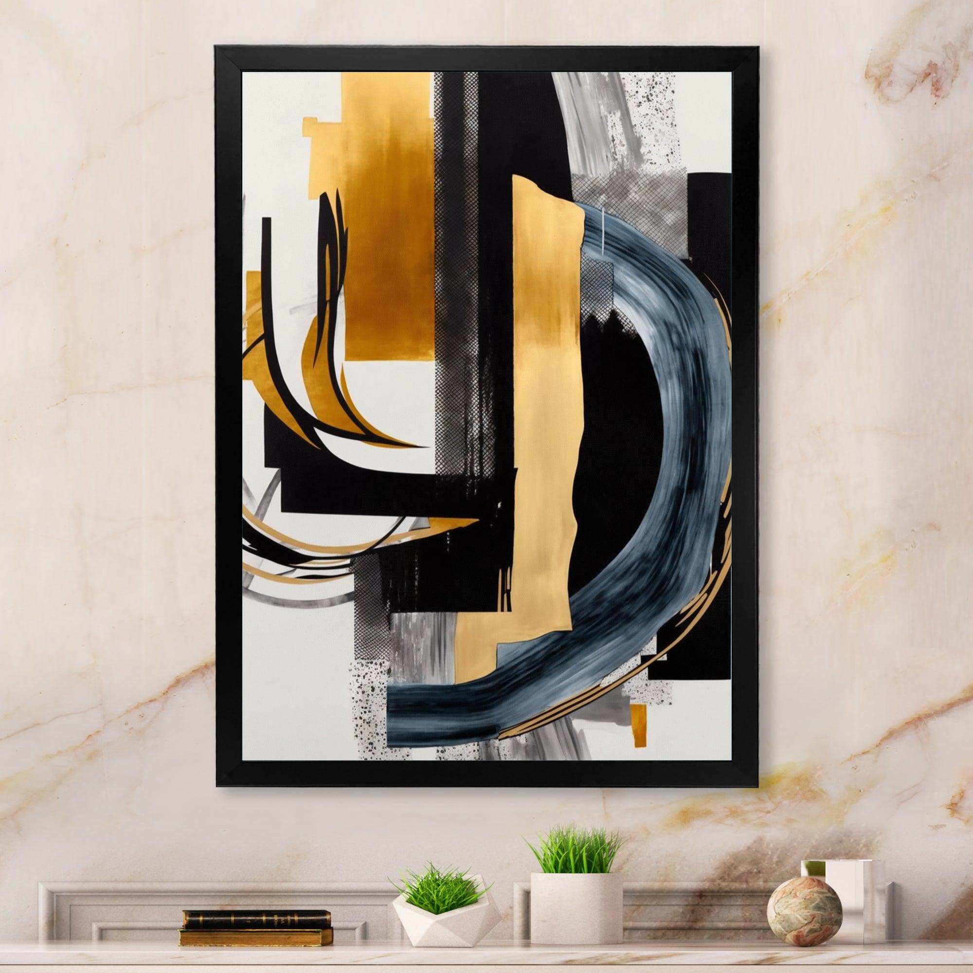 Glam Gold And Black Expression II