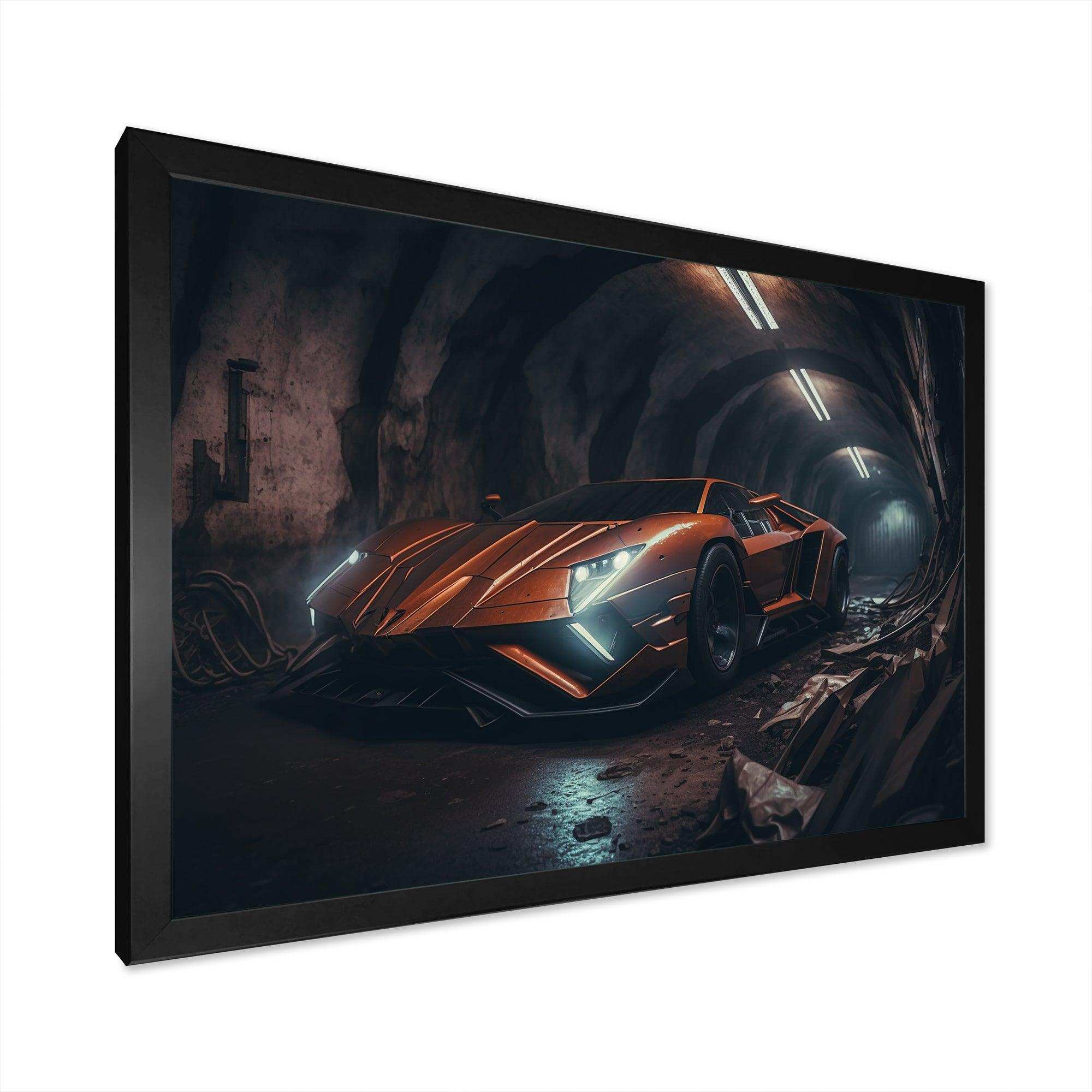 Orange Bodykit Exotic Car Photography